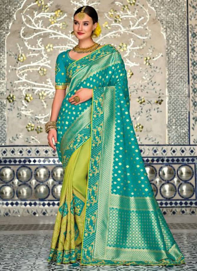 TATHASTU ANAARA Heavy Wedding Wear Silk Designer Latest Saree Collection